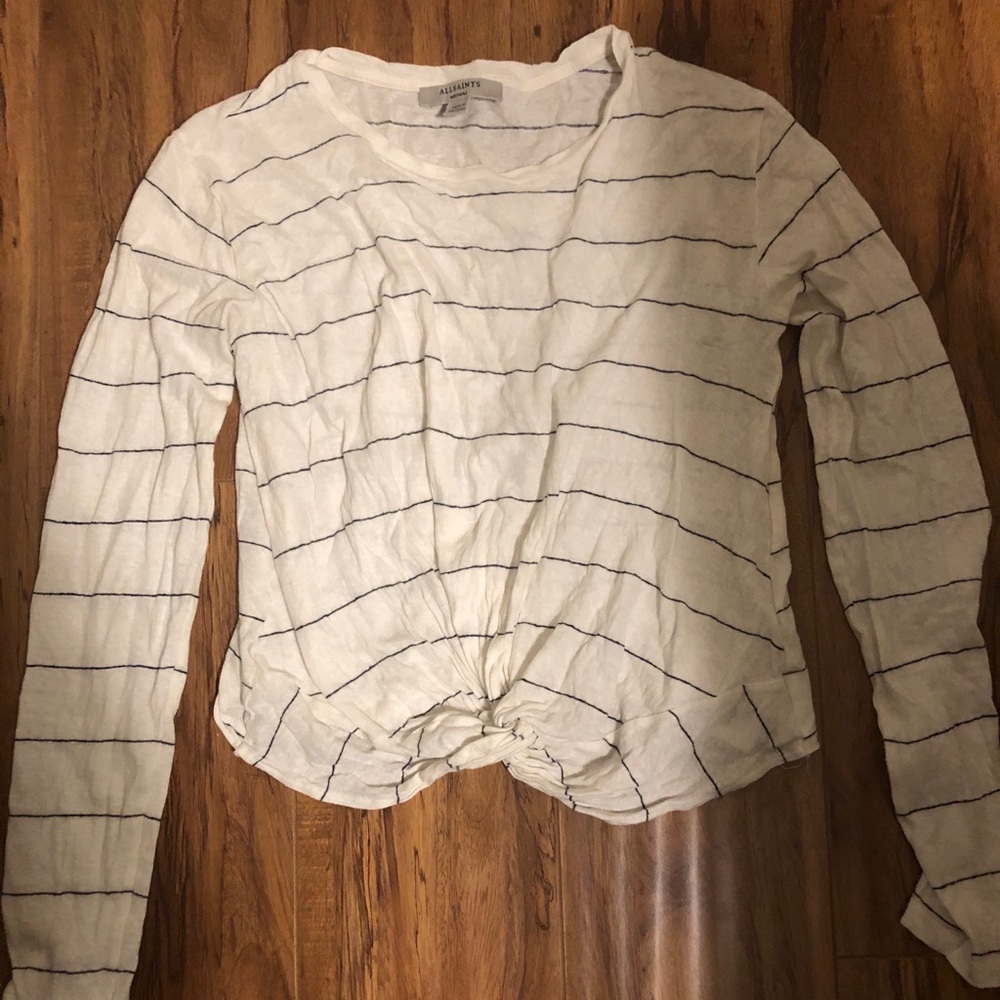 COPY - All saints long sleeve tee. M
